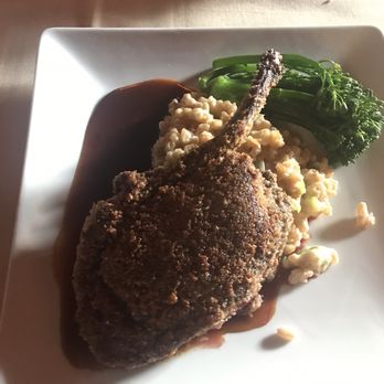 Hearthstone Restaurant - Blackberry elk chop - half a portion!  Very delicious! - New American Near Me - Breckenridge, Colorado