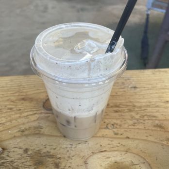 Pana's Cafe - Pana's latte with cold foam - Desserts Near Me - Bellflower, California