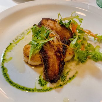 Belford Bistro - Scallops with pork belly - New American Near Me - Belford, New Jersey Belford Bistro - Scallops with pork belly - New American Near Me - Belford, New Jersey