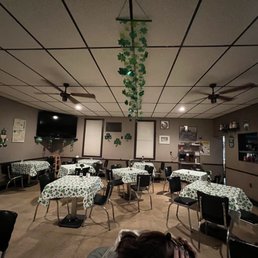 Dining area at 9:30pm