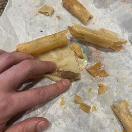 3 Rolled Tacos with Cheese. 3 Rolled Tacos with Cheese.