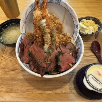 Tendon Kohaku - Beef steak tendon set - Japanese Near Me - Bellevue, Washington Tendon Kohaku - Beef steak tendon set - Japanese Near Me - Bellevue, Washington