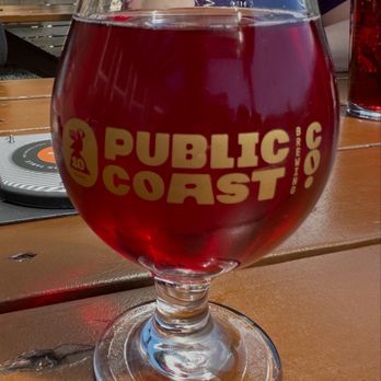 Public Coast Brewing - GF blueberry cider - American Near Me - Cannon Beach, Oregon