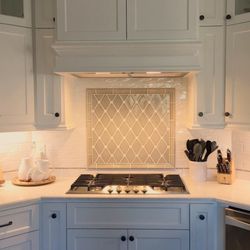 Trademark Kitchens, Baths, & Remodeling - Backsplash and counter-tops done by Trademark