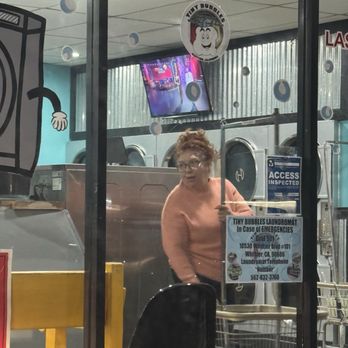 Tiny Bubbles - The rude middle aged female employee - Laundromat Near Me - Whittier, California