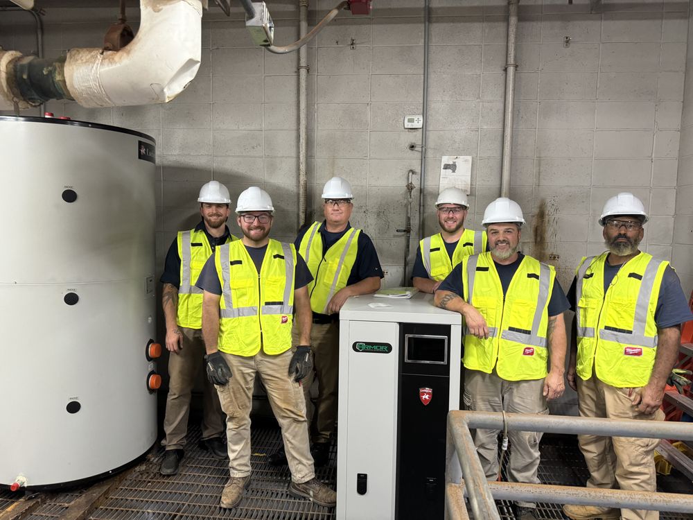 Slide of Professor Gatsby's Heating, Cooling & Plumbing