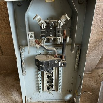 RG's and Son's Electric Force - Old panel, removed. - Electricians Near Me