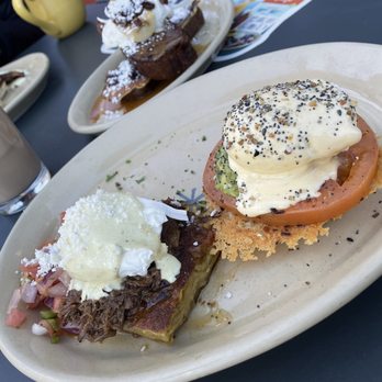 Snooze, an A.M. Eatery - Barbacoa Benedict and Avocado Benedict - Breakfast & Brunch Near Me - Austin, Texas Snooze, an A.M. Eatery - Barbacoa Benedict and Avocado Benedict - Breakfast & Brunch Near Me - Austin, Texas