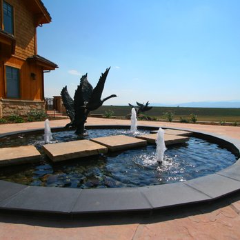 Waterwise Land & Waterscapes - a fountain in front of a house - Landscaping Near Me - Fort Collins, Colorado Waterwise Land & Waterscapes - a fountain in front of a house - Landscaping Near Me - Fort Collins, Colorado