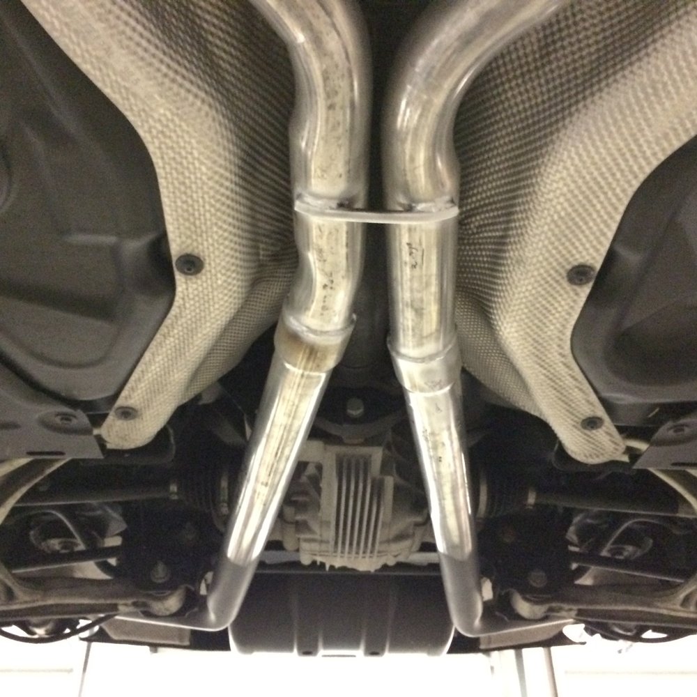 Exhaust Shop - Precision welding to keep everything together. Everything is bent perfectly not to interfere with other car components. - Auto Repair Near Me - Birmingham, Alabama