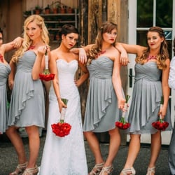Blush By Brenna - A Master Esthetician - Bride and bridesmaids done my me!!! I loved these gorgeous ladies!