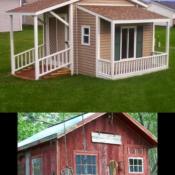 Anytime Restoration - a before and after picture of a house - General Contractors Near Me - Rockford, Illinois