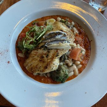 Fins Bistro - Pacific sea bass special - Seafood Near Me - Issaquah, Washington