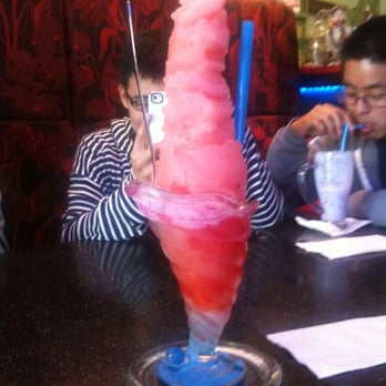 The One Restaurant - watermelon slush! so tall :O - Taiwanese Near Me - Burnaby, British Columbia The One Restaurant - watermelon slush! so tall :O - Taiwanese Near Me - Burnaby, British Columbia