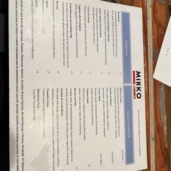 Mirko Pasta - Menu - Italian Near Me - Atlanta, Georgia Mirko Pasta - Menu - Italian Near Me - Atlanta, Georgia