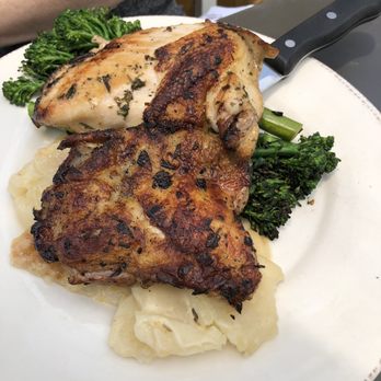 Bluewater Grill Seafood Restaurant & Market Carlsbad - Mary's Chicken "Under a Brick" - Seafood Near Me - Carlsbad, California