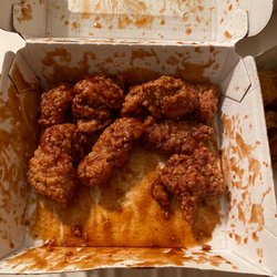 Buffalo Wild Wings - Also not cauliflower-literally everything EXCEPT WHAT WE ORDERED.