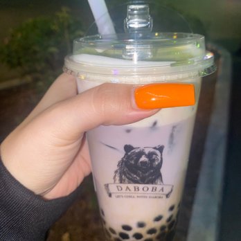 Daboba - Taro milk tea with cream cheese - Bubble Tea Near Me - Santee, California Daboba - Taro milk tea with cream cheese - Bubble Tea Near Me - Santee, California