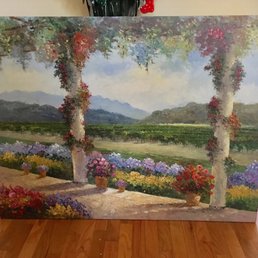Canvas painting purchased today! Canvas painting purchased today!