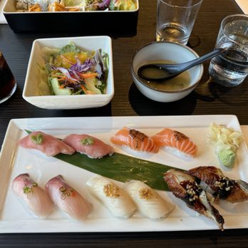 Nabe Sushi - Nigiri sushi lunch combo #1 - Japanese Near Me - Austin, Texas