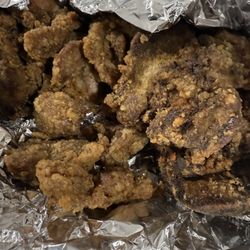 The Chicken Coop - Fried livers and gizzards