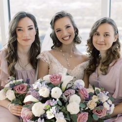 Carmel Florist - Couldn't be happier with the bride/bridesmaid bouquets  it was BEYOND what I envisioned!!