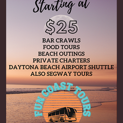 Fun Coast Tours - New Tours available now!