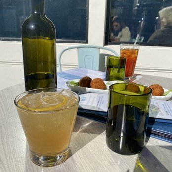 VAS Kouzina - Drink special bourbon and elderflower - Greek Near Me - Roswell, Georgia