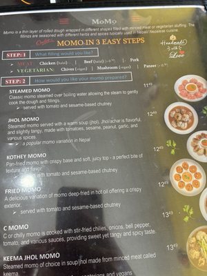 Menu photo 1 Mystic Momo Albany, NY