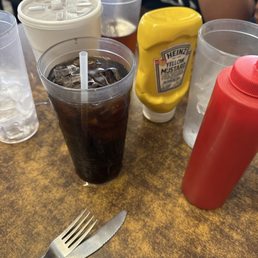 Flat soda