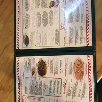 Los Avina - Lengthy menu. This is the first of two pages. - Mexican Near Me - Williston, Florida