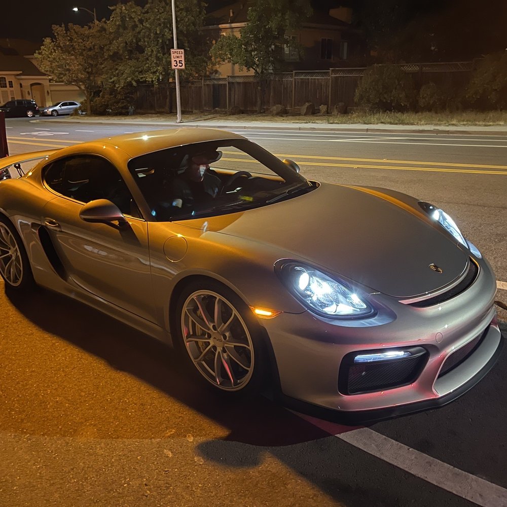 There was a mclaren along for the ride.