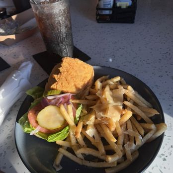 The Boathouse - Fried grouper and truffle fries - Seafood Near Me - Saint Johns, Florida