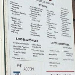 The Bean Farm - Menu