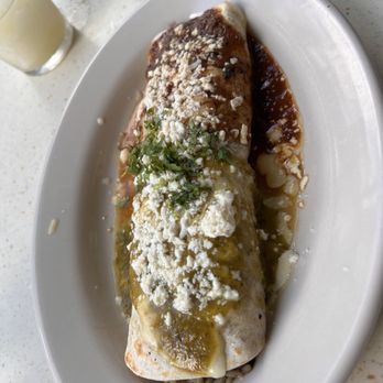 Pure Taqueria - Burrito Ahogado w/chipotle chicken - Mexican Near Me - Duluth, Georgia