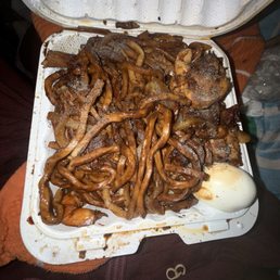 Pimlico fried yak ! wasnt good at all