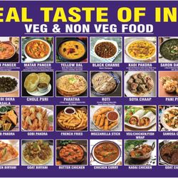 Real Taste Of India - OUR MENU