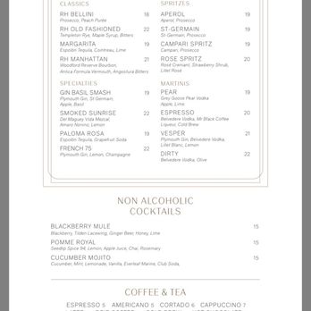 RH Detroit | The Gallery in Birmingham - Menu - 2 of 4 - Furniture Stores Near Me - Birmingham, Michigan RH Detroit | The Gallery in Birmingham - Menu - 2 of 4 - Furniture Stores Near Me - Birmingham, Michigan