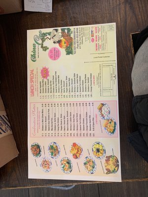Menu photo 5 China One Clarksville, TN