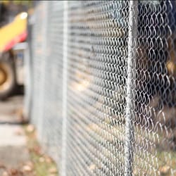 United Rent-A-Fence - Post driven chain link fence, construction fencing