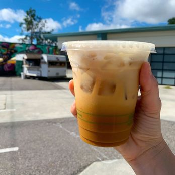 Framework Craft Coffee House - Pumpkin cheesecake latte - Coffee & Tea Near Me - Orlando, Florida