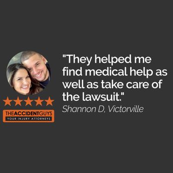 The Accident Guys - Testimonial for The Accident Guys who are your Car Accident Lawyers, Personal Injury Lawyers, Truck & Motorcycle Accident Attorneys.Don't de - Personal Injury Law Near Me - Las Vegas, Nevada The Accident Guys - Testimonial for The Accident Guys who are your Car Accident Lawyers, Personal Injury Lawyers, Truck & Motorcycle Accident Attorneys.Don't de - Personal Injury Law Near Me - Las Vegas, Nevada