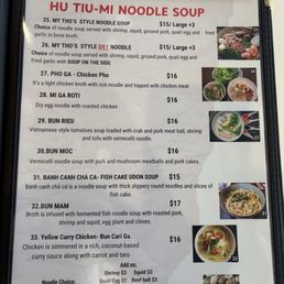 Sept 2025 menu Sept 2025 menu