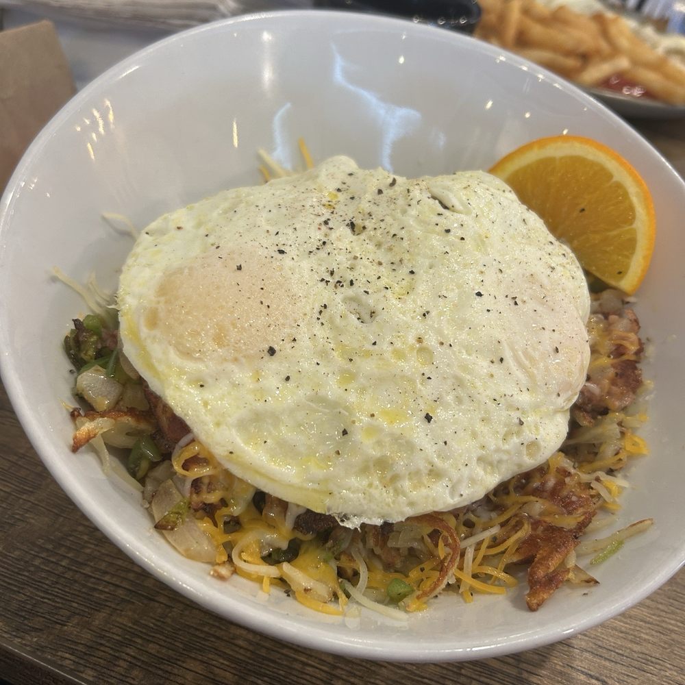 Mega's Grill & Eatery - Corned Beef Skillet - Breakfast & Brunch Near Me - Maquoketa, Iowa Mega's Grill & Eatery - Corned Beef Skillet - Breakfast & Brunch Near Me - Maquoketa, Iowa