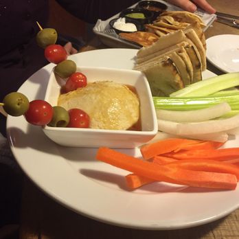 Charr'd Bourbon Kitchen & Lounge - The hummus plate is a perfect lighter option. - Lounges Near Me - Louisville, Kentucky