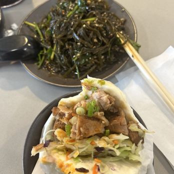 Mason's Dumpling Shop - Aurora - The bao bun's meat wasn't what I expected for a pork belly bun. - Chinese Near Me - Aurora, Colorado