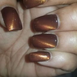 Cat's eye gel $10 extra. Well worth it.