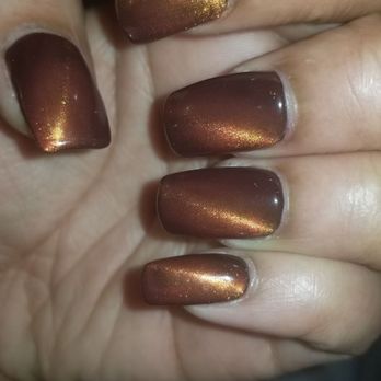 3D Nails & Day Spa - Cat's eye gel $10 extra. Well worth it. - Nail Salons Near Me - Jessup, Maryland