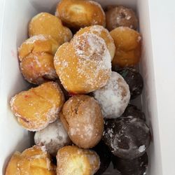 Nasty donut holes. Kids won't even eat them $17 down the drain