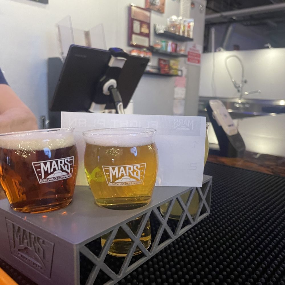 Mars Brewing - Flights are a great idea if you want to try different beers. - Breweries Near Me - Rancho Cucamonga, California Mars Brewing - Flights are a great idea if you want to try different beers. - Breweries Near Me - Rancho Cucamonga, California